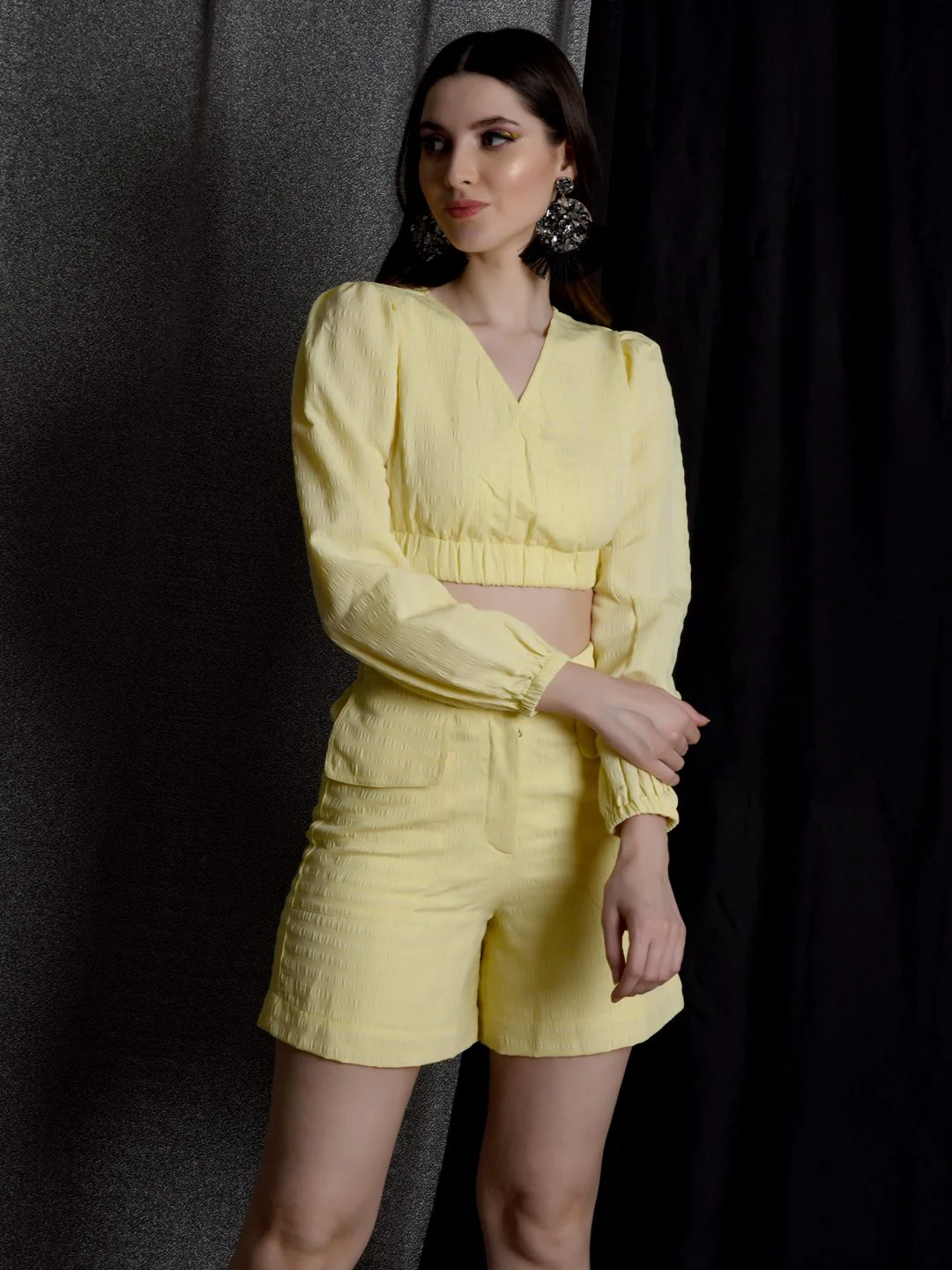 Flawless Women Sunny Glow Yellow Women Co-ord Set | CLAIR - Image 6