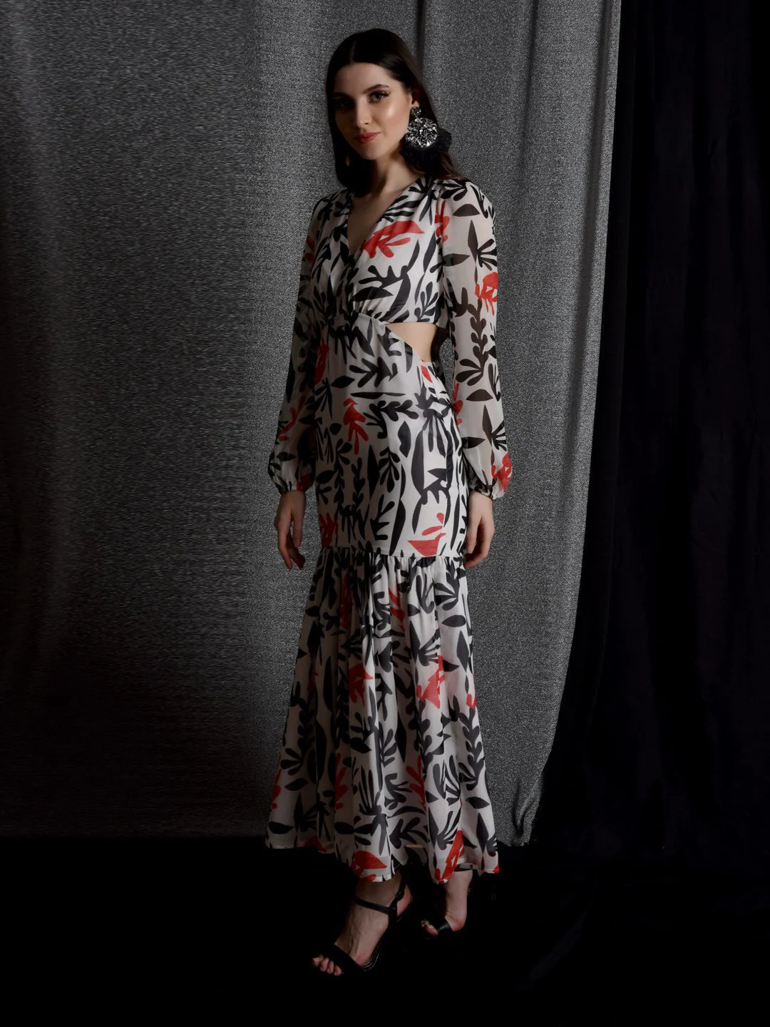 Flawless Women Elegant and Stylish Cut-Out Dress | CATHERINE - Image 4